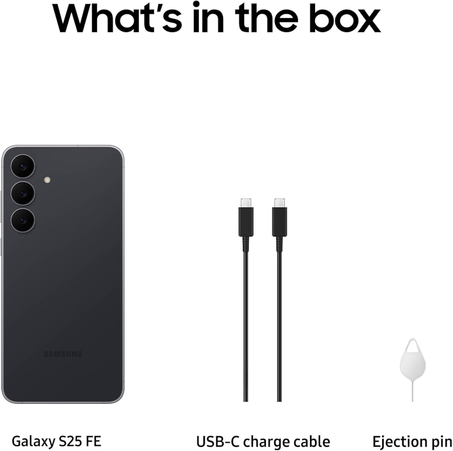 Samsung Galaxy S25 FE Cell Phone (2025), 128GB AI Smartphone, Unlocked Android, Large Display, 4900mAh Battery, High Res-Camera, AI Photo Edits, Durable, US 1 Yr Warranty, JetBlack | AI Smartphone, Large Display, 4900mAh Battery, High Res-Camera, AI Photo Edits, US 1 Yr Warranty - Image 10