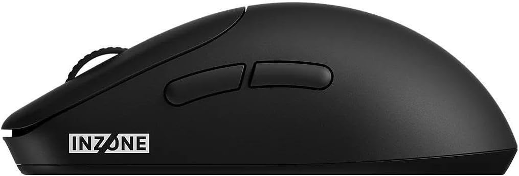 Sony INZONE Mouse-A Wireless Gaming Mouse, Ultra Light 48.5g, 8000Hz Polling, 30K DPI PixArt Sensor, Optical Switches, 90 Hours Battery Life, USB-C, Designed in Collaboration with Fnatic, PC FPS