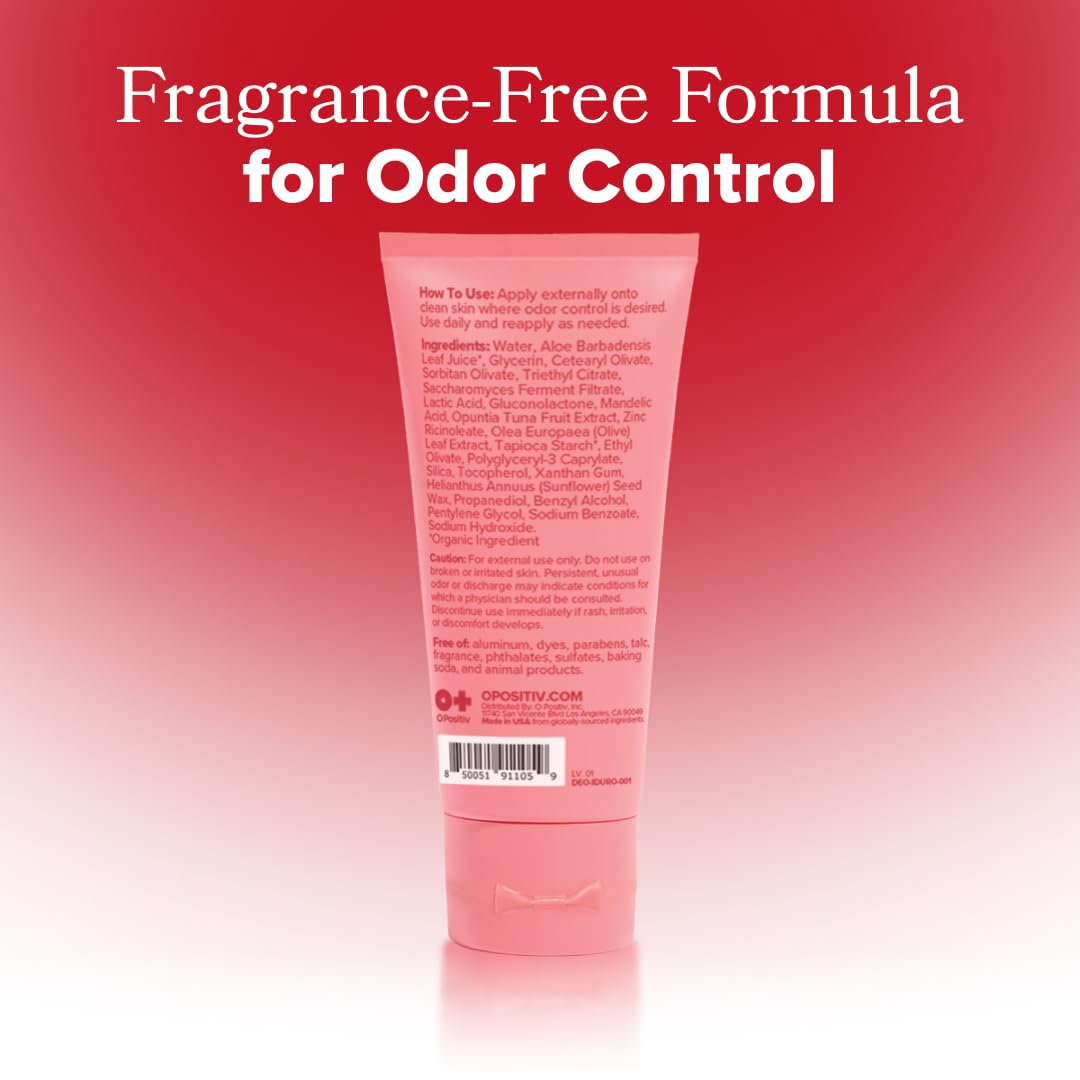 URO Intimate Whole Body Deodorant Cream – Dermatologist Tested, Hypoallergenic, Non-irritating, Aluminum Free, Unscented, Dries Clear – Odor & Moisture Control, Anti-Chafing – 3 Oz Tube (Pack of 1) - Image 7
