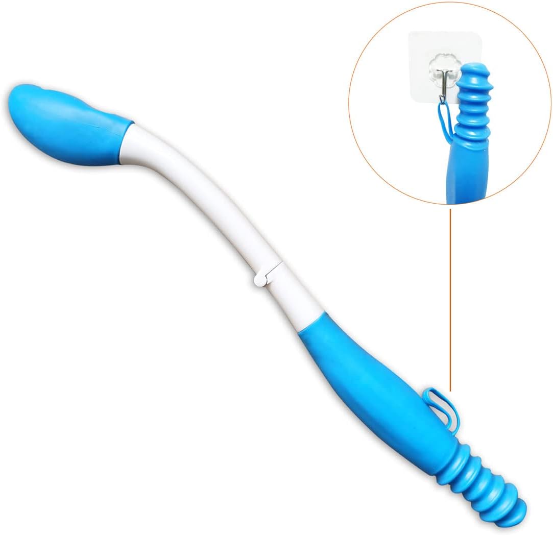 Foldable Butt Wiper Tool - Toilet Aids for Wiping Bottom Buddy Wiper Self Wipe Assist Wand - Daily Living Bathroom Aids for Limited Mobility - Image 6