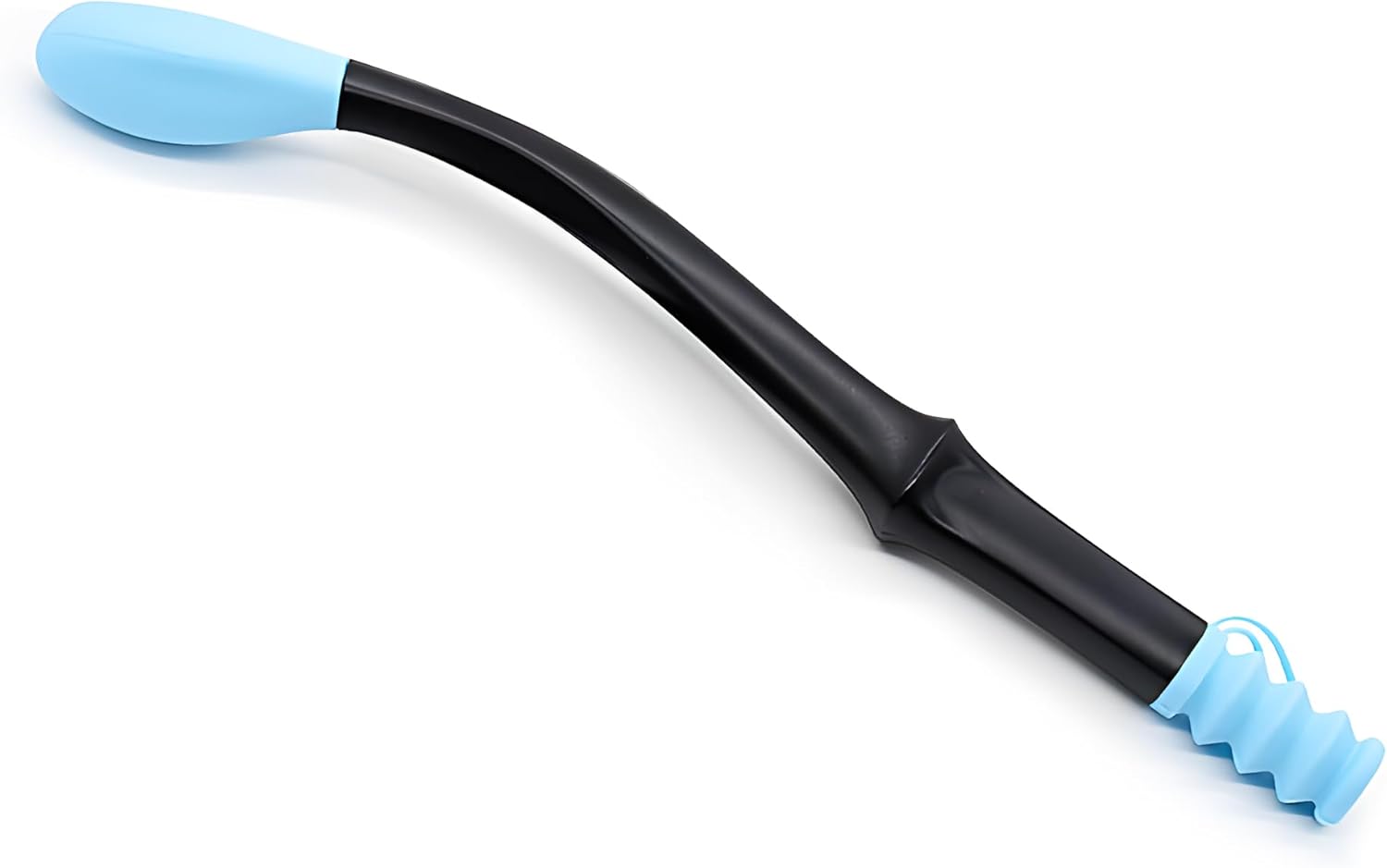 Bottom Buddy Wiping Aid – Upgraded Toilet Tissue Aids Wand for Wiping Bottom, 15.6" Long for Elderly, Overweight, Pregnant, and Limited Mobility, Blue