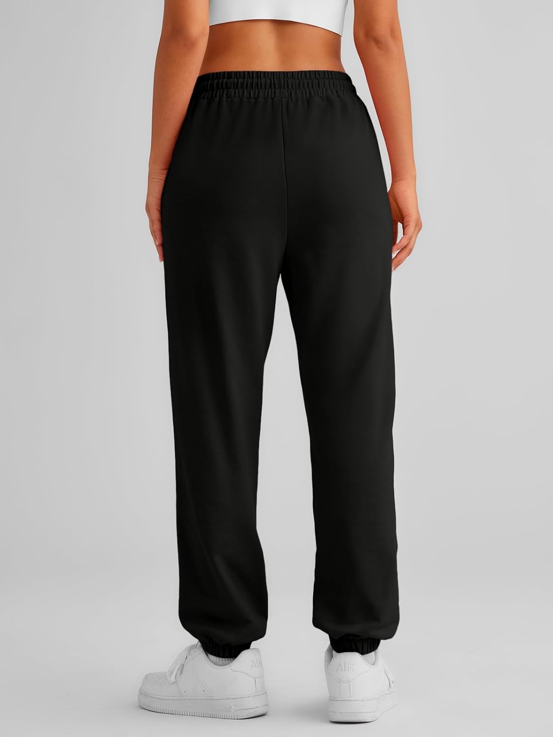 AUTOMET Women's Cinch Bottom Sweatpants Athletic Joggers Lounge Pants with Pockets - Image 5