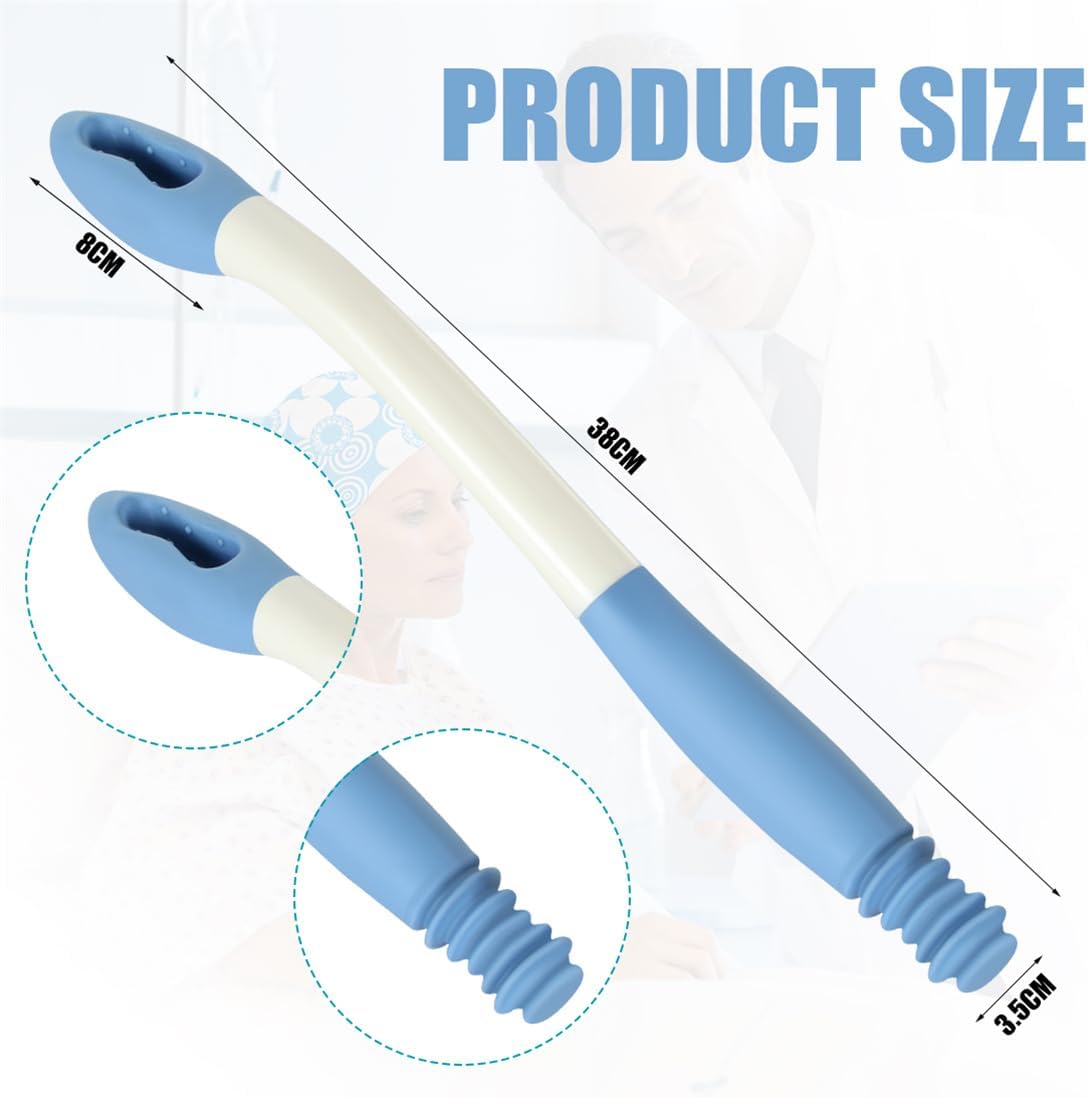 Toilet Aids for Wiping, Long Reach Butt Wiper Helper Wand 15" Toilet Aid Tools Comfort Bottom Buddy Wiping Aid for Senoir Pregnant After Surgery Overweight People - Image 2