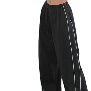 XPONNI Women’s Baggy Y2K Parachute Pants