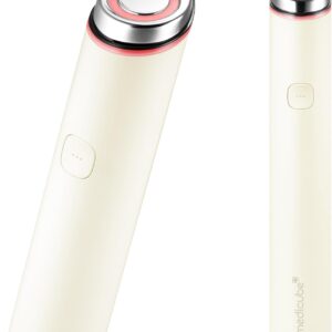 medicube Booster Pro Mini Plus | Facial Device for Radiance, Calming, and Elasticity | Red, Blue, Purple 3-Mode | Portable Korean Skincare Device, At Home Care | Beige