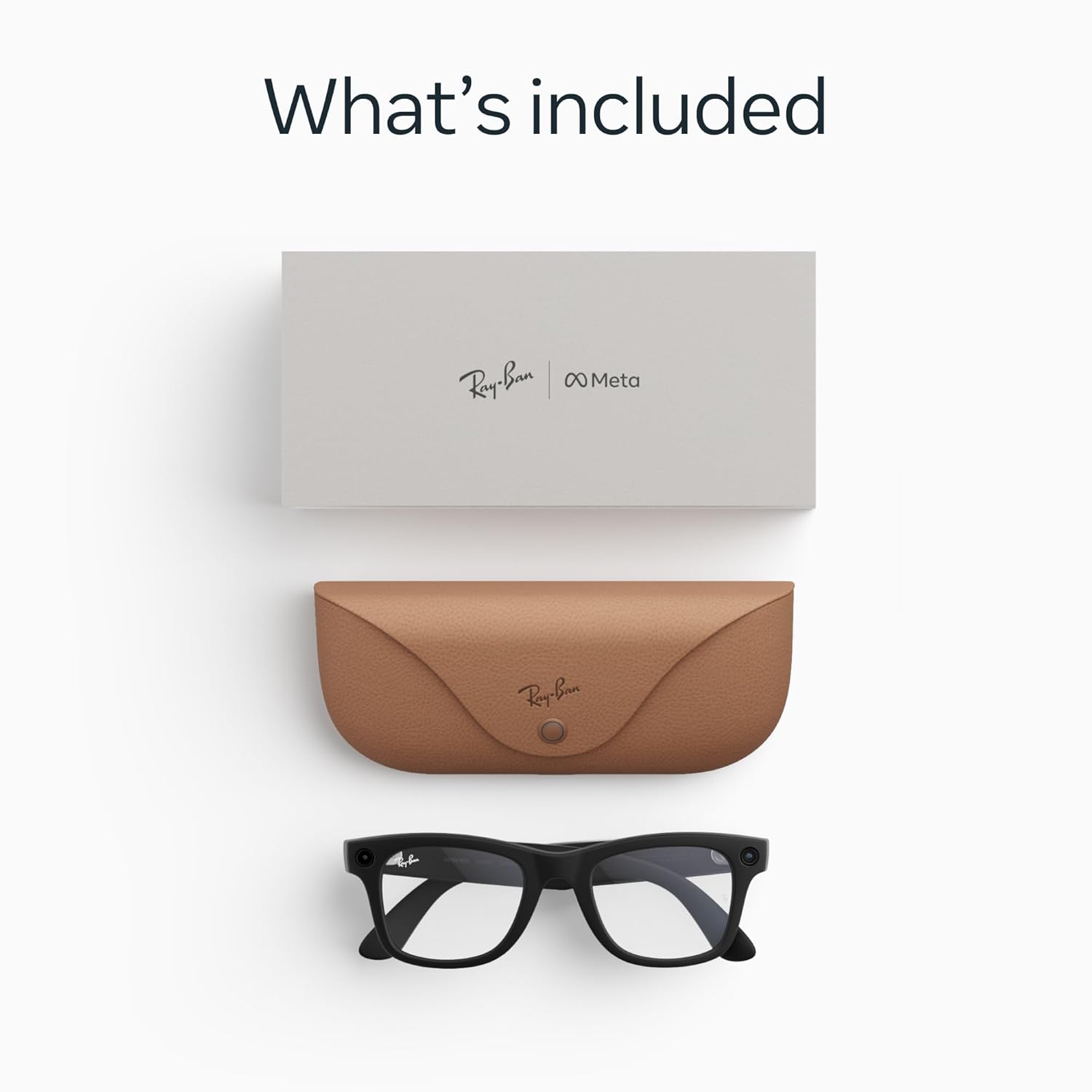 Ray-Ban Meta (Gen 2), Wayfarer, Matte Black | Smart AI Glasses for Men, Women — 2X Battery Life — 3K HD Resolution — 12 MP Ultra-Wide Camera, Audio, Video — Clear Lenses — Wearable Technology - Image 5