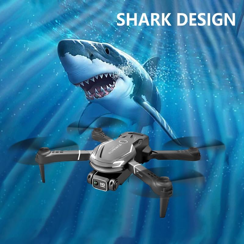 FLYVISTA Cool Mini Drone with Camera for Kids Adults Beginners, 1080P FPV Camera Remote Control Drone for Kids with 3 Batteries, One-Click Take Off/Landing, Altitude Hold, Headless Mode, 360° Flips, 3-Gear Speeds , Emergency Stop, Toys Gifts for Adults Beginner and Kids - Image 7