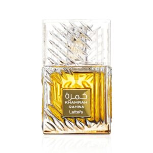 Lattafa Khamrah Qahwa – Vanilla, Warm Spicy, Cinnamon, Sweet – Eau de Parfum Long-Lasting Fragrance for Unisex, 3.40 Ounce / 100 ml