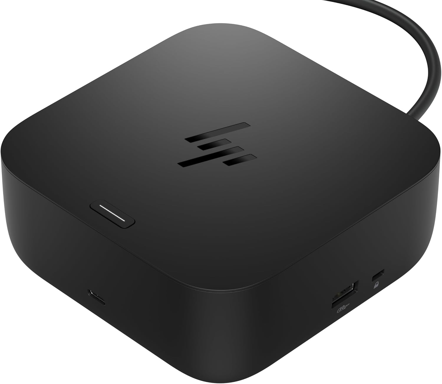 HP USB-C 100W G6 Dock, Future-Proof Design with Ambient LED Lighting and On-Screen Display Notifications, Additional USB-C Ports, Upgraded HDMI 2.1 Port, Upgraded to 120Hz Refresh Rate - Image 2