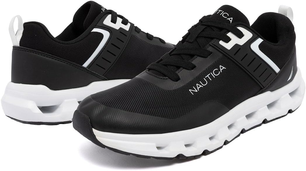 Nautica Mens Running Sneakers Sport Fashion Lace-Up Athletic Soft Shoes for Gym Tennis Men – Cushioned, Breathable, Lightweight & Comfortable - Image 6