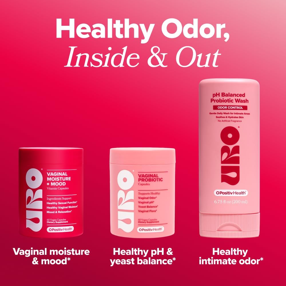 O Positiv URO Vaginal Moisture & Mood – Formulated to Support Vaginal Moisture, Mood & Relaxation – with KSM-66® Ashwagandha, Ginkgo Biloba, Mucuna pruriens, and GABA – 30 Servings - Image 7