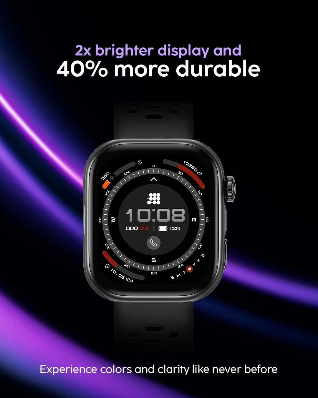 Cubitt VIVA Pro 2 Smartwatch, 1.85” AMOLED HD, Built-In GPS, Offline Maps, Barometer, Compass, VITA AI, AI Coach, Readiness & Sleep Scores, 100+ Sports Modes, 5ATM, 10-Day Battery - Image 7