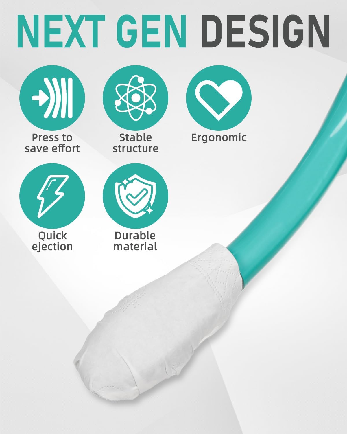Extended Reach Butt Wiper Set - Includes 2 Toilet Aids for Wiping Tool and Butt Cleaner Bath Brush Long Handle - Bottom Buddy Wiping Aid for Disabled,Elderly,Pregnant(3 Pack) - Image 3