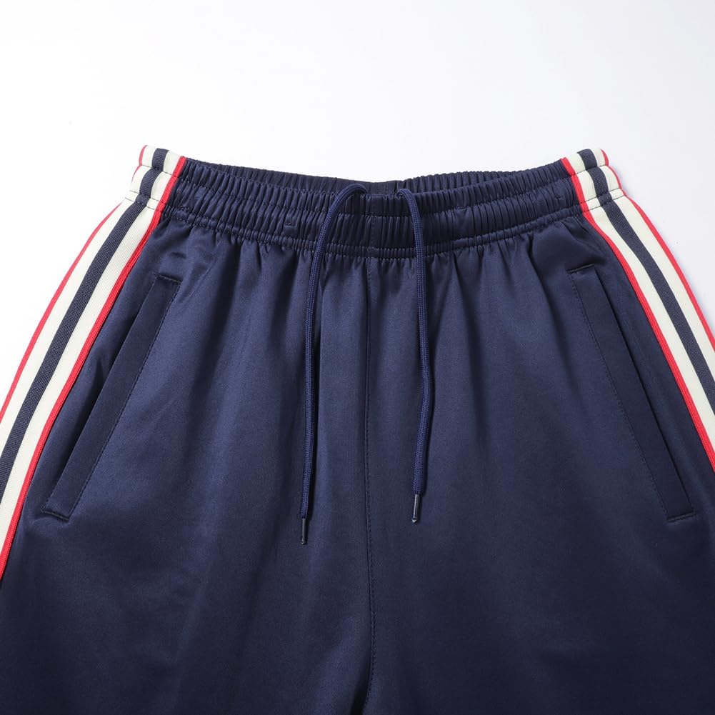 Men Tracksuits 2 Piece Outfits Long Sleeve Full Zip Sports Set Stand Up Collar Jackets and Pants Running Sweatsuit - Image 7