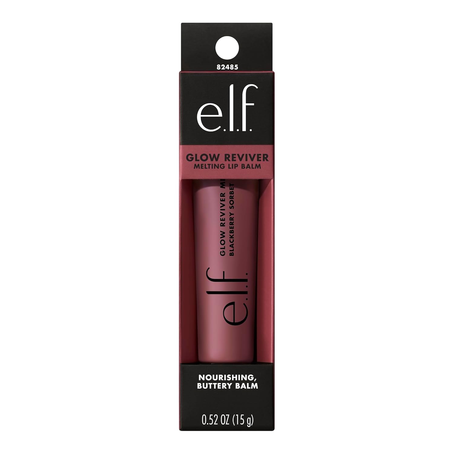 e.l.f. Glow Reviver Melting Lip Balm, Hydrating Tinted Lip Balm For A Glossy Finish & Soft, Supple Lips, Vegan & Cruelty-Free, Blackberry Sorbet - Image 9