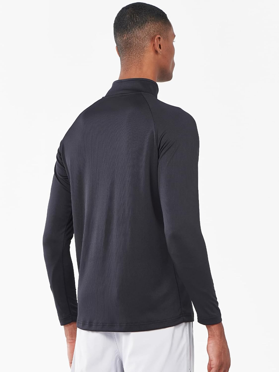 NORTHYARD Quarter Zip Pullover Men Running Shirt Long Sleeve Moisture Wicking Quick Dry Athletic Workout Shirts - Image 4