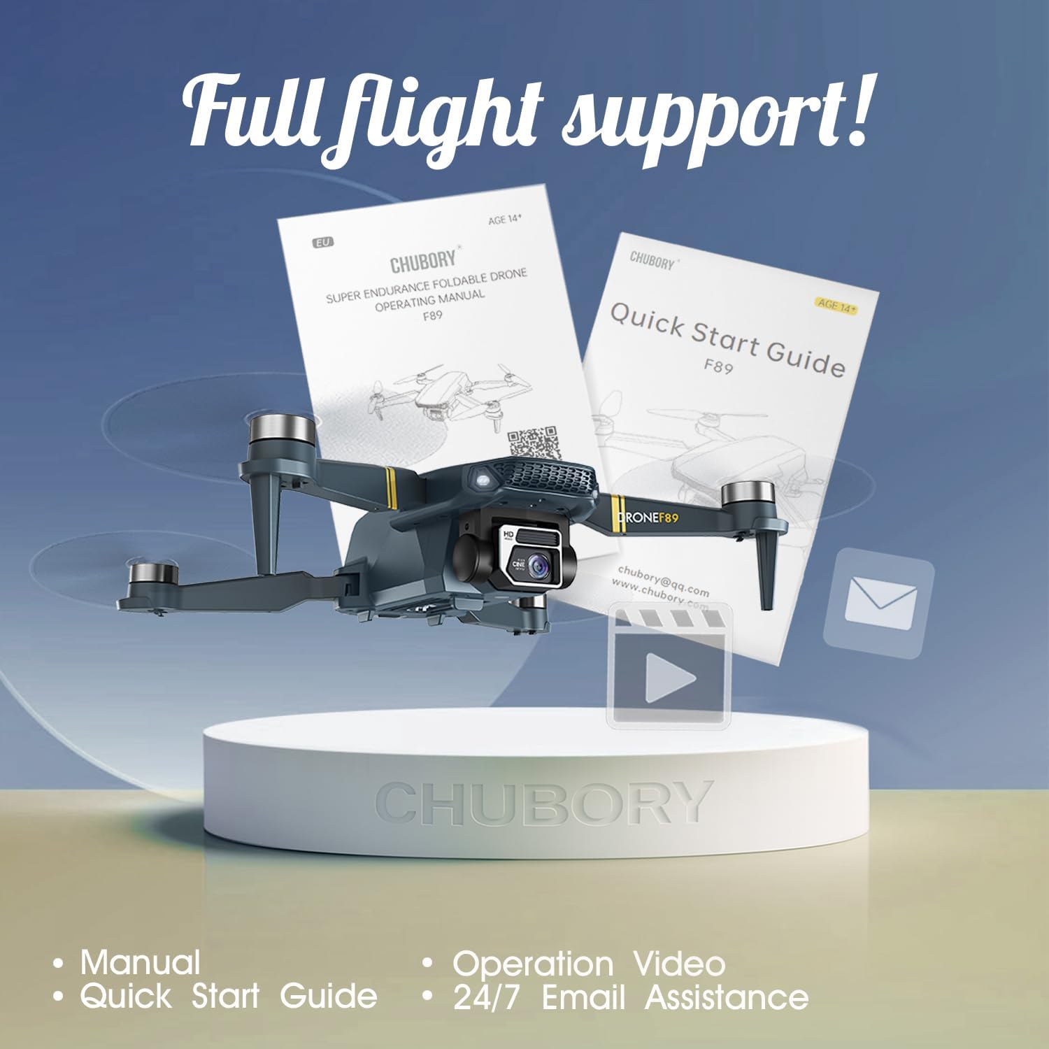4K Drone with Camera 2650 ft Long Range 84 min Flight Time Super Endurance Foldable Drone with Camera for Beginners, WiFi FPV Quadcopter, Brushless Motor, Auto Hover, Follow Me (3 Batteries) - Image 8