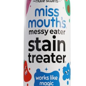 Miss Mouth’s Messy Eater Stain Treater Spray – 4oz Stain Remover – Newborn & Baby Essentials – No Dry Cleaning Food, Grease, Coffee Off Laundry, Underwear, Fabric