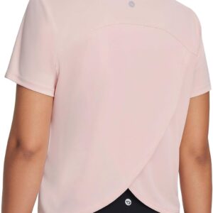 baleaf Women’s Athletic Sun Shirts Short Sleeve Running Tops Workout Cropped Split Back UPF 50+ Quick Dry Lightweight
