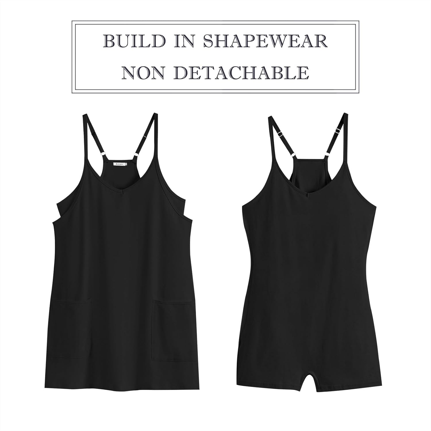 ANRABESS Women Athletic Dress Summer Tennis Workout Active Sports Mini Romper Dress Built in Shorts Travel Vacation Clothes - Image 6
