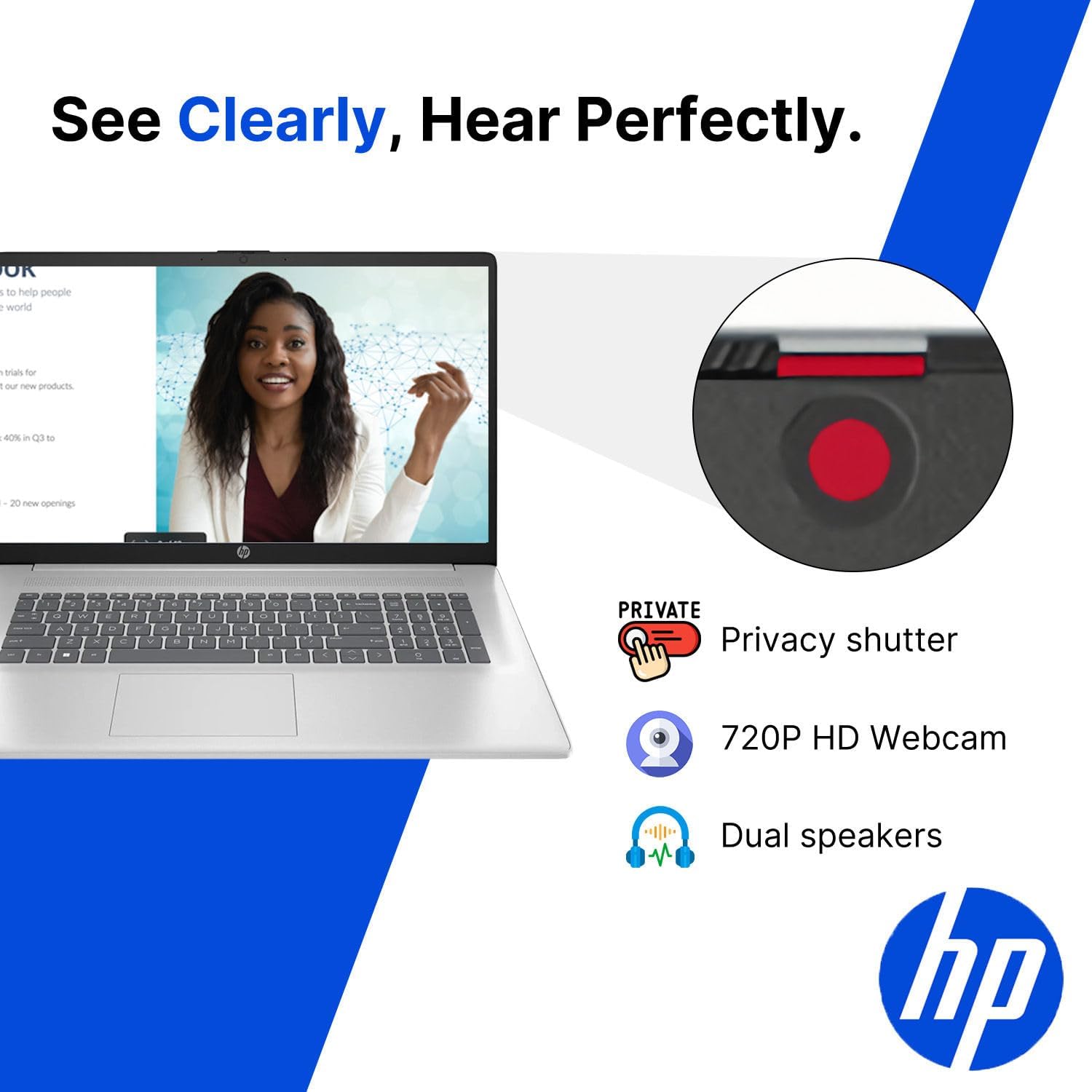 HP Pavilion 15.6" Touchscreen Laptop • 2026 Edition • AMD Ryzen 5 7520U • 8GB RAM • 256GB PCle SSD • Bluetooth • Copilot AI • Wi-Fi 6 • Windows 11 • Ready for School & Work - Image 5