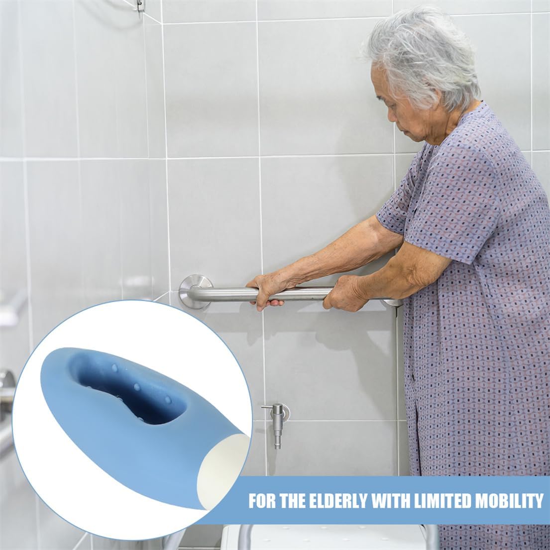 Toilet Aids for Wiping, Long Reach Butt Wiper Helper Wand 15" Toilet Aid Tools Comfort Bottom Buddy Wiping Aid for Senoir Pregnant After Surgery Overweight People - Image 4