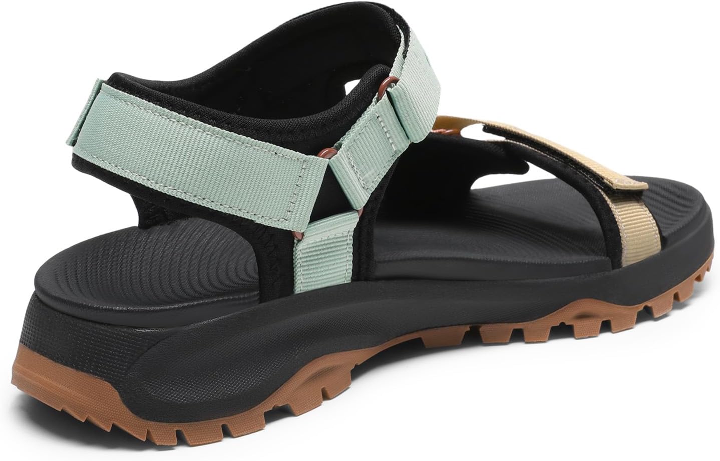 DREAM PAIRS Womens Sandals, Light Weight Hiking Sandals for Women, Comfortable Athletic Quick-Drying Walking Water Sandals With Hook And Loop Straps - Image 5