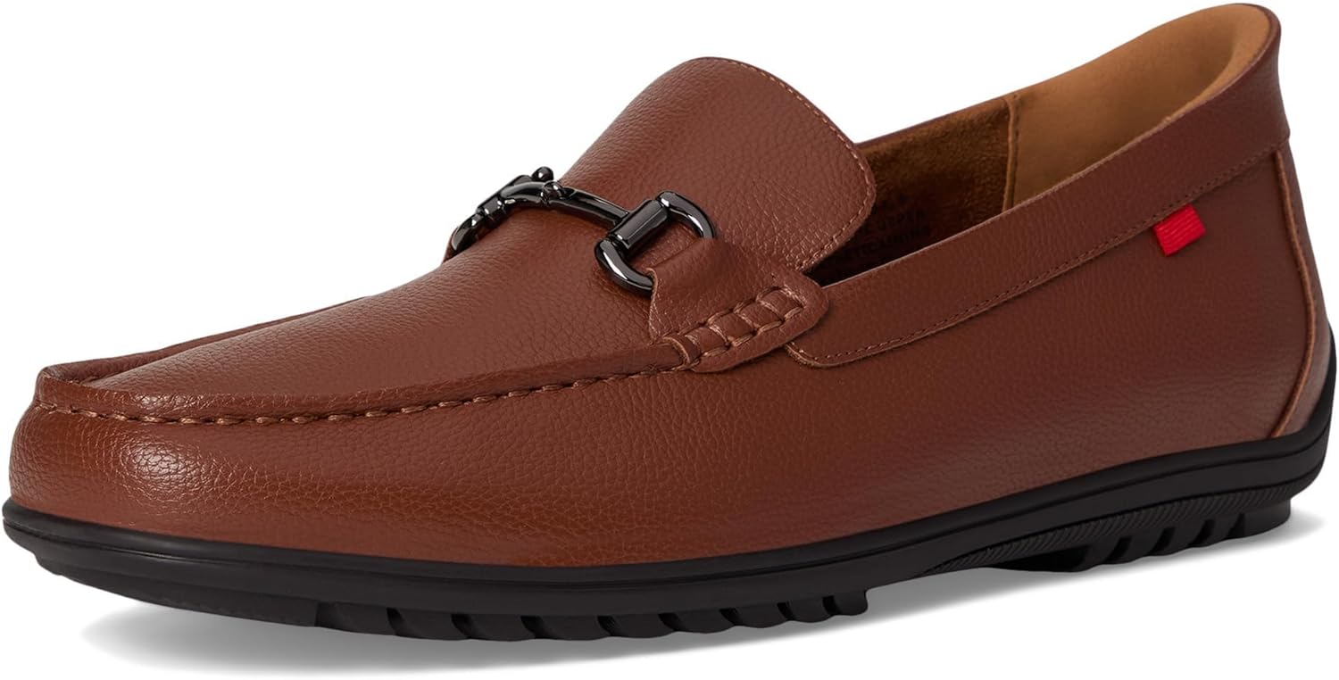 Marc Joseph New York Men's Casual Hands Free Slip on Buckle Loafers