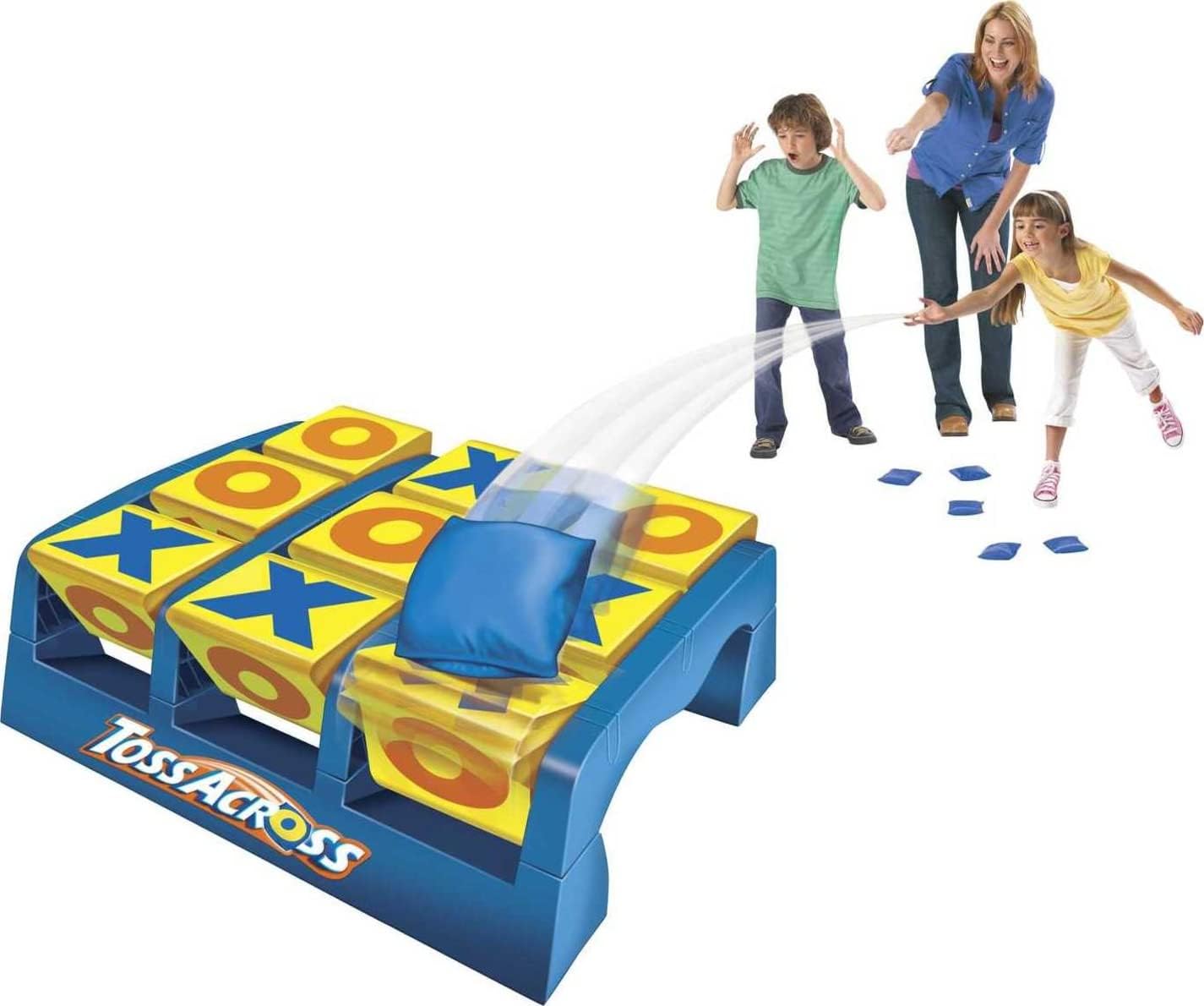 Mattel Games Toss Across Game, Beanbag Tic Tac Toe for 2 to 4 Players Ages 5 Years and Older - Image 2