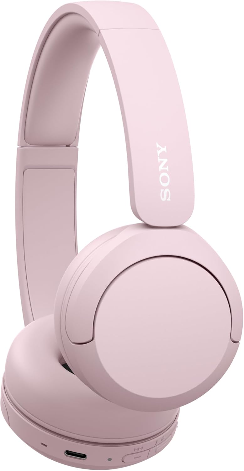 Sony WH-CH520 Wireless Headphones Bluetooth On-Ear Headset with Microphone and up to 50 Hours Battery Life with Quick Charging, Pink - Image 8