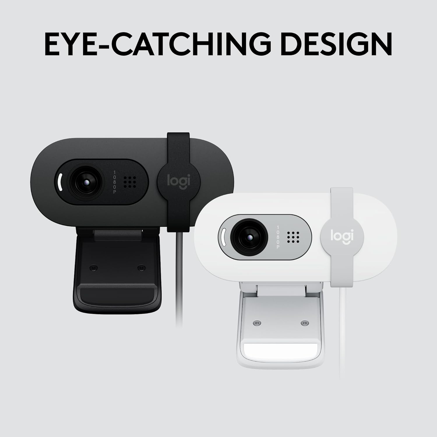 Logitech Brio 101 Full HD 1080p Webcam for Meetings, Streaming, Desktop, Laptop, PC - Built-in Mic, Shutter, Works with Zoom, Microsoft Teams, Nintendo Switch 2’s new GameChat Mode, USB-A,-Black - Image 7