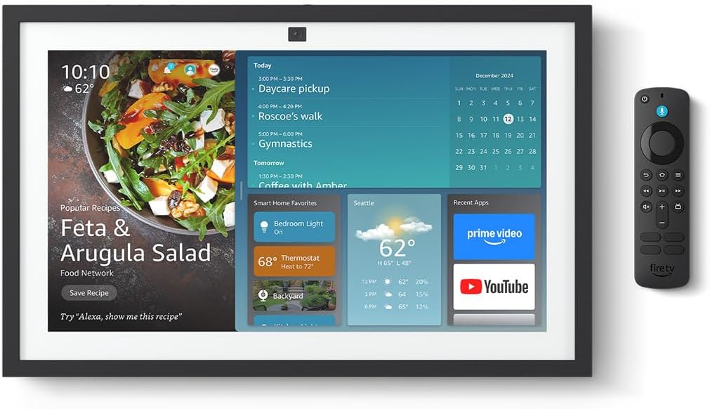 Amazon Echo Show 15 (newest model), Full HD 15.6" kitchen hub for home organization, with built-in Fire TV, Designed for Alexa+ - Image 2
