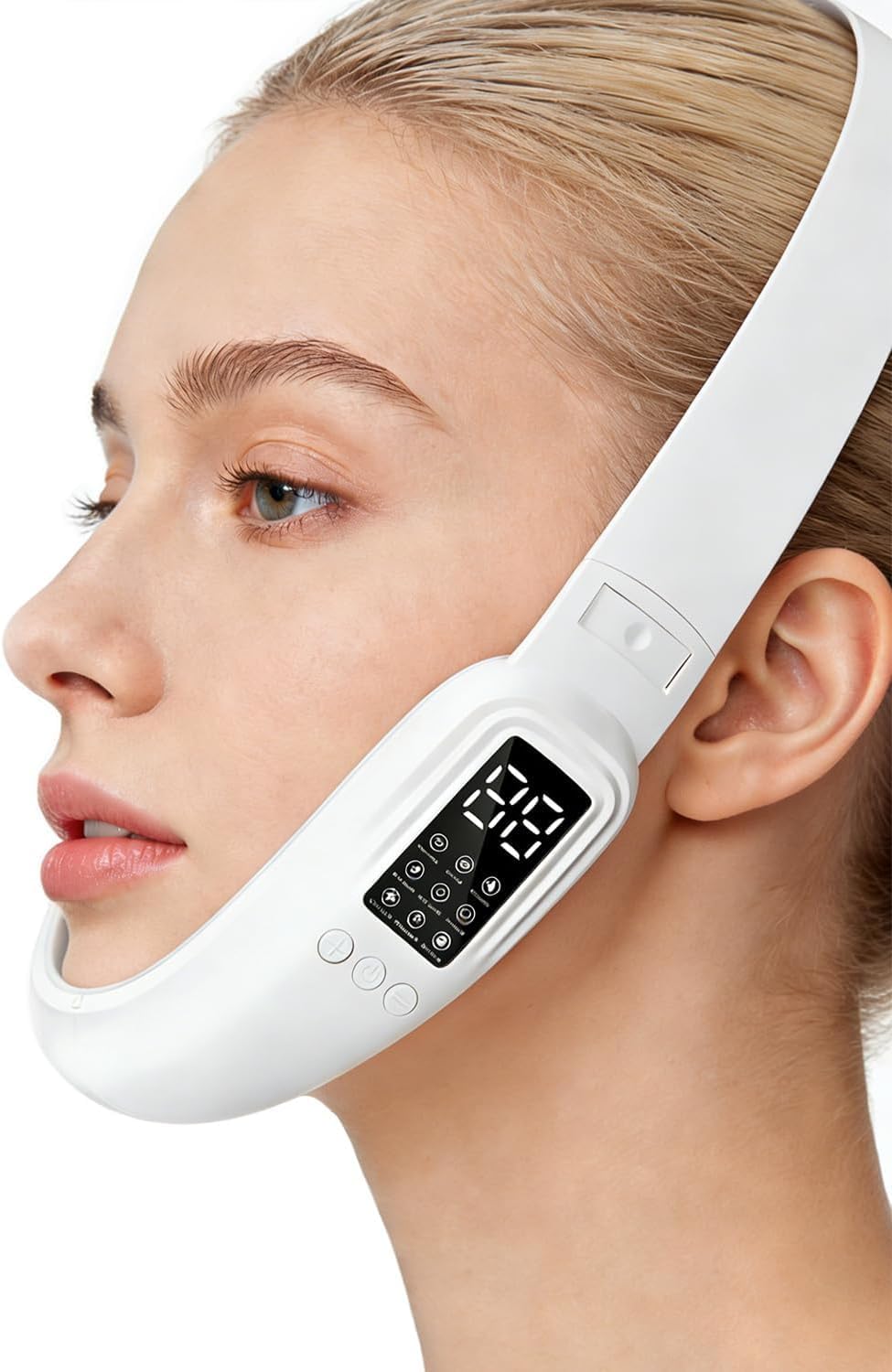 Electric Double Chin Device and V-Face Machine with 8 Modes and 15 Gear Adjustable Intensities - Intelligent Double Chin Machine for V-face - Image 7