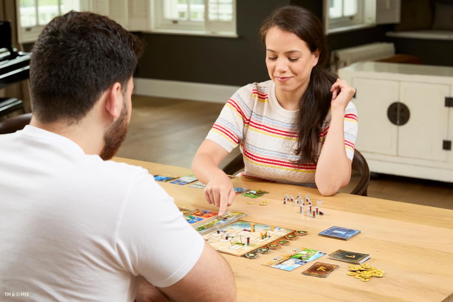 Asmodee The Lord of The Rings: Duel for Middle-Earth Board Game - Epic Strategy Game of Power and Conquest for Kids and Adults, Ages 10+, 2 Players, 30 Minute Playtime - Image 3