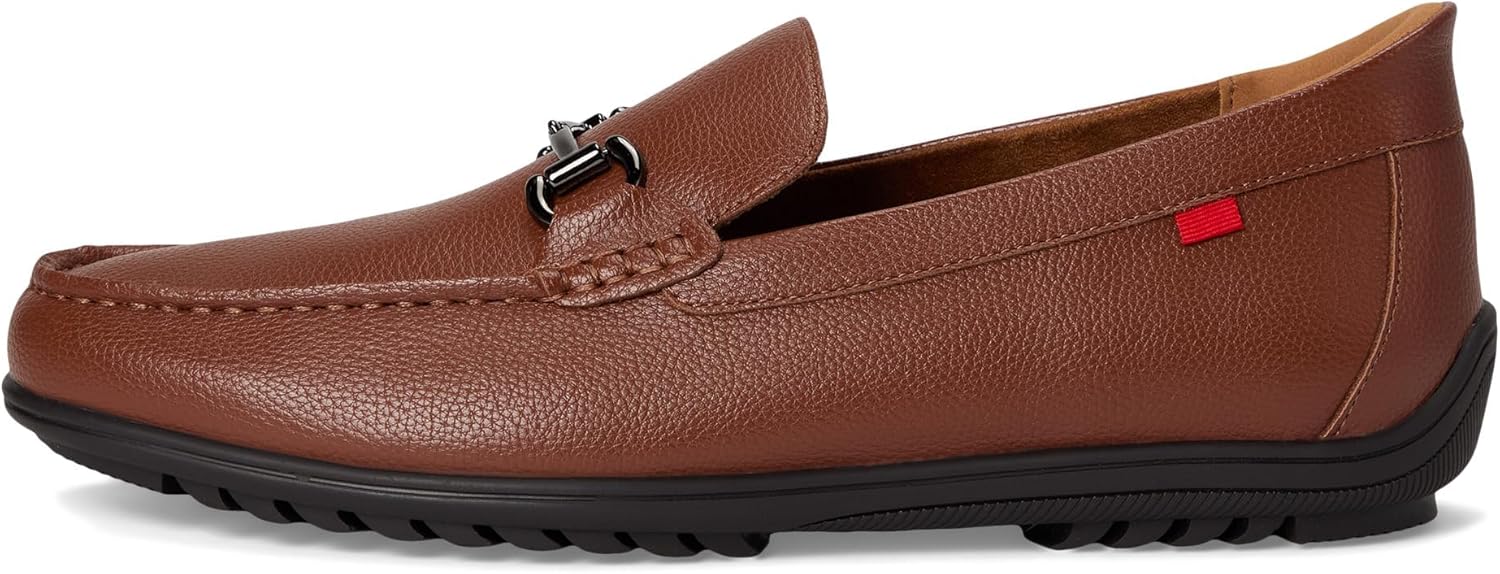 Marc Joseph New York Men's Casual Hands Free Slip on Buckle Loafers - Image 5