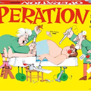 Hasbro Gaming Operation Electronic Board Game, Family Games for Kids Ages 6+, Kids Board Games for 1+ Players, Funny Games for Kids, Easter Gifts for Boys and Girls (Amazon Exclusive)