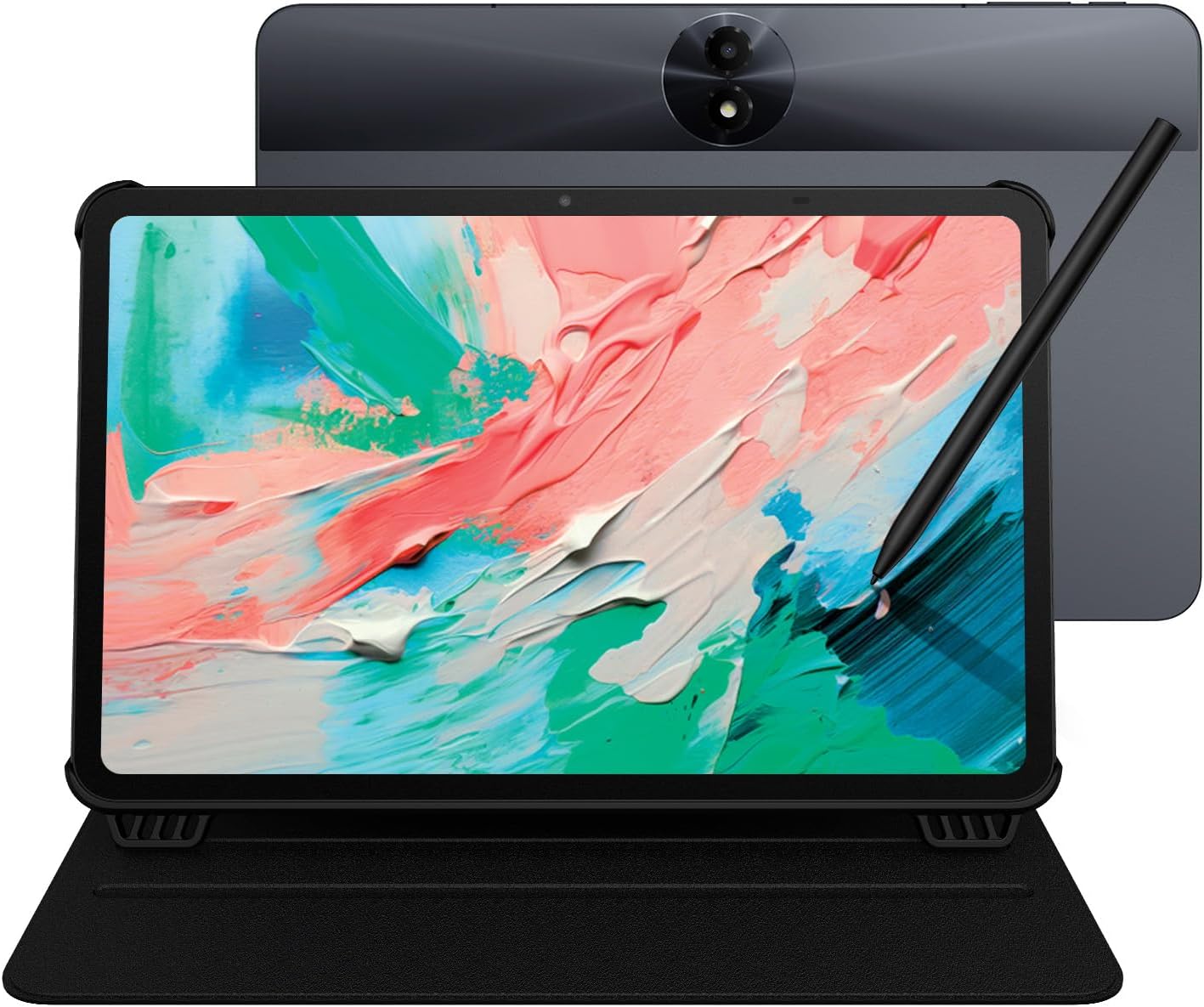 TCL NXTPAPER 11 Gen 2 Android Tablet, 11" Drawing Pad & Digital Notebook, Stylus & Flip Case Included, NXTPAPER 4.0 Display, Android 15, AI Tools, 6+6GB RAM, 64GB Storage, 8000mAh Battery, Gray
