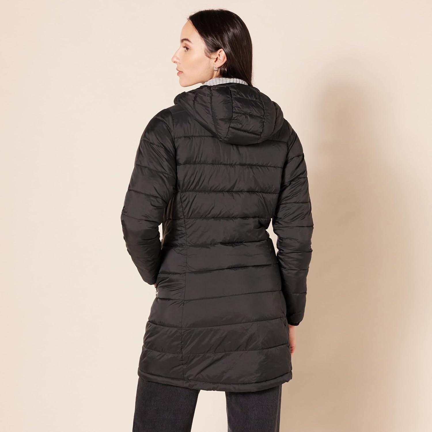 Amazon Essentials womens Lightweight Water-Resistant Packable Hooded Puffer Coat (Available in Plus Size) - Image 3