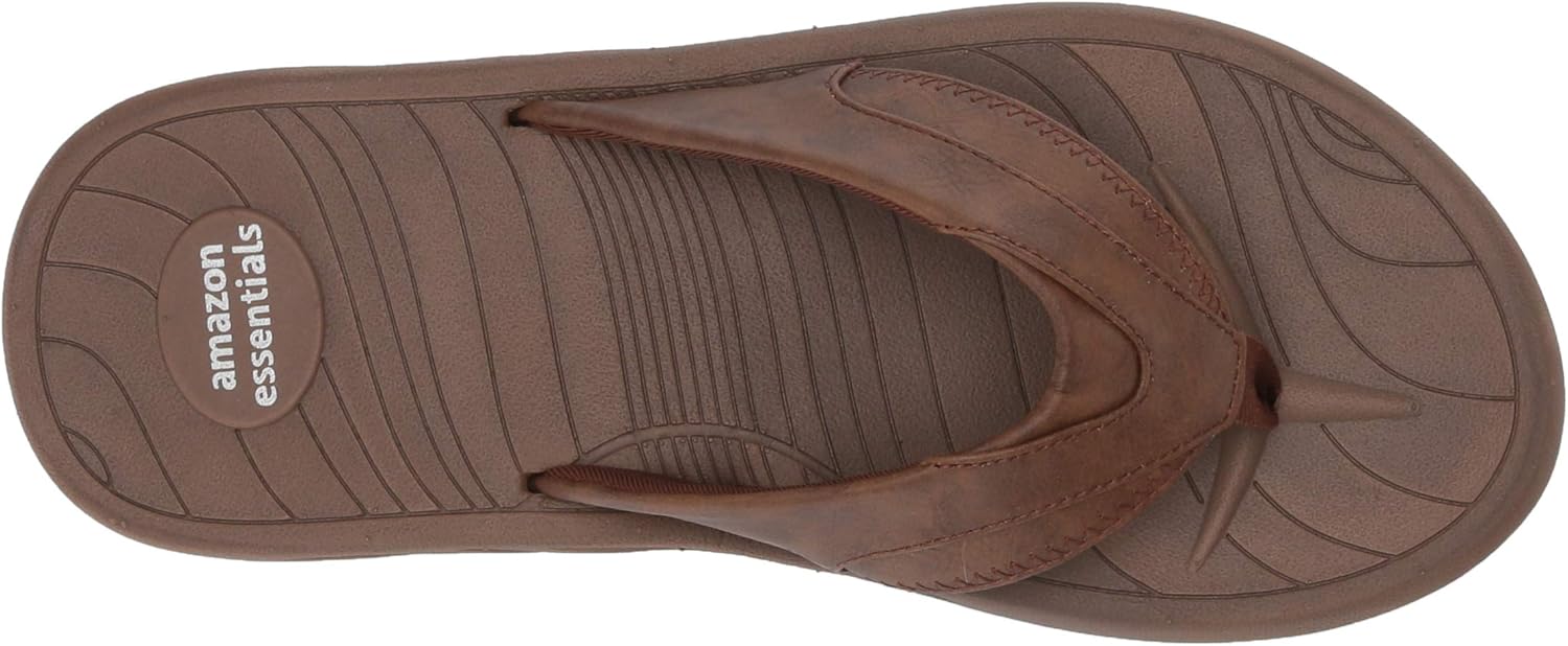 Amazon Essentials Men's Slip-on Flip Flop Comfort Sandals with Enhanced Grip, Cushioning - Image 5