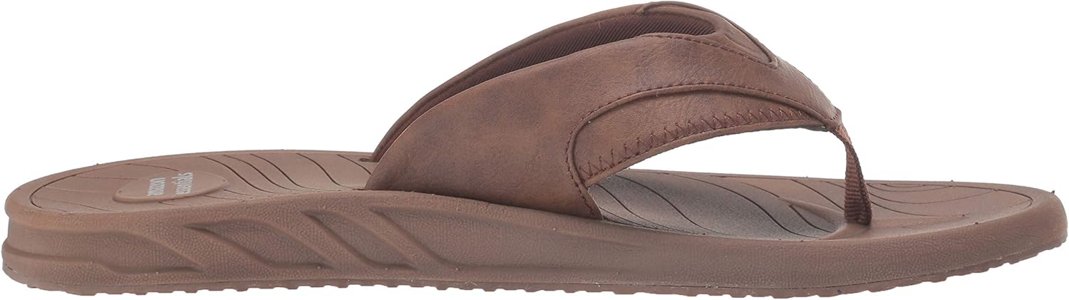 Amazon Essentials Men's Slip-on Flip Flop Comfort Sandals with Enhanced Grip, Cushioning - Image 6