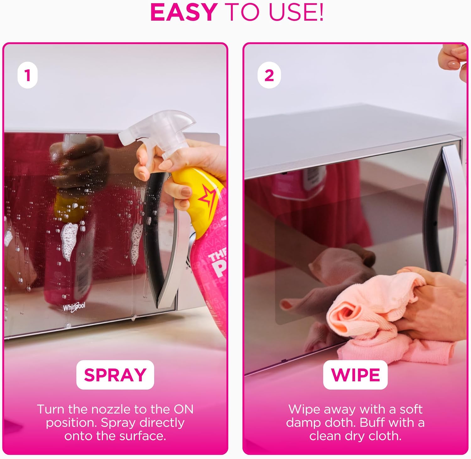 Stardrops The Pink Stuff Miracle Multi-Purpose Cleaner – Removes Grease, Grime, and Stains on Kitchens, Bathrooms, Floors, and More, 25 fl Oz - Image 6