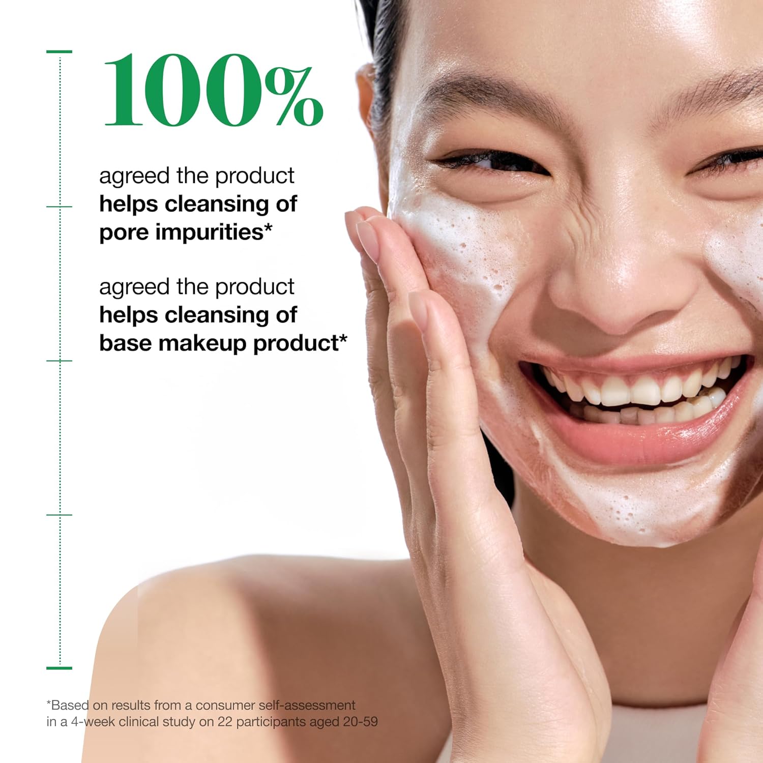 Anua Heartleaf Quercetinol Pore Deep Cleansing Foam, Face wash for Pore Refining Cleanser, Hydrating Daily Facial Cleanser For Double Cleansing, Gentle Foaming with BHA, Korean Skincare, 5.07 fl.oz. - Image 6