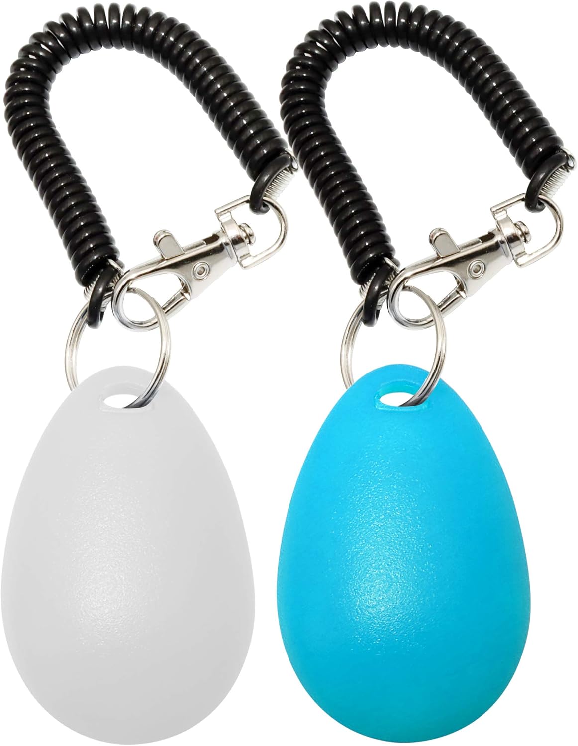 Chadou Training Clicker for Pet Like Dog Cat Horse Bird Dolphin Puppy with Wrist Strap, 2 Pack - Image 2