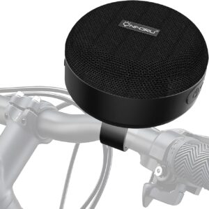 Onforu Bluetooth Bike Speaker, Portable Waterproof Bicycle Speaker with Handlebar Mount, Mini Wireless Outdoor Speaker for Bike, Scooter & Motorcycle, 5W Loud Sound, Bluetooth 5.0, 12H Playtime