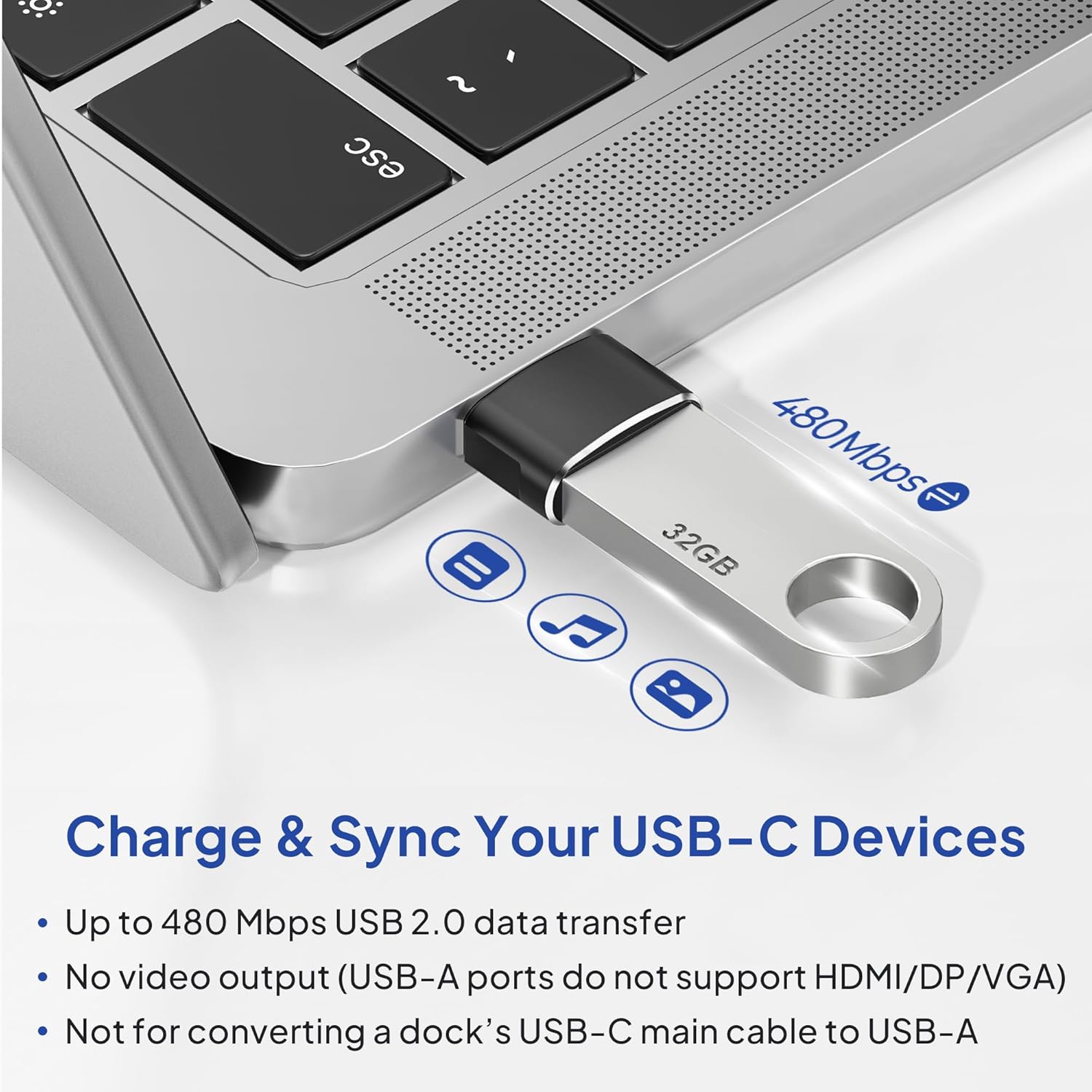 Elebase USB to USB C Adapter for iPhone 17 4Pack,USBC Female to A Male Car Charger Adapter,Type C Converter Apple 17e 16 Pro Max 15 14 Plus,iWatch Watch 11 10 Ultra 3,iPad Air,Samsung Galaxy S26,Black - Image 5