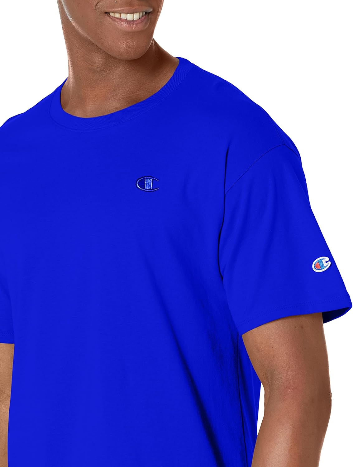 Champion Men's Classic Short Sleeve T-Shirt, Standard Fit, Midweight 100% Cotton, Available in Regular and Big & Tall - Image 3