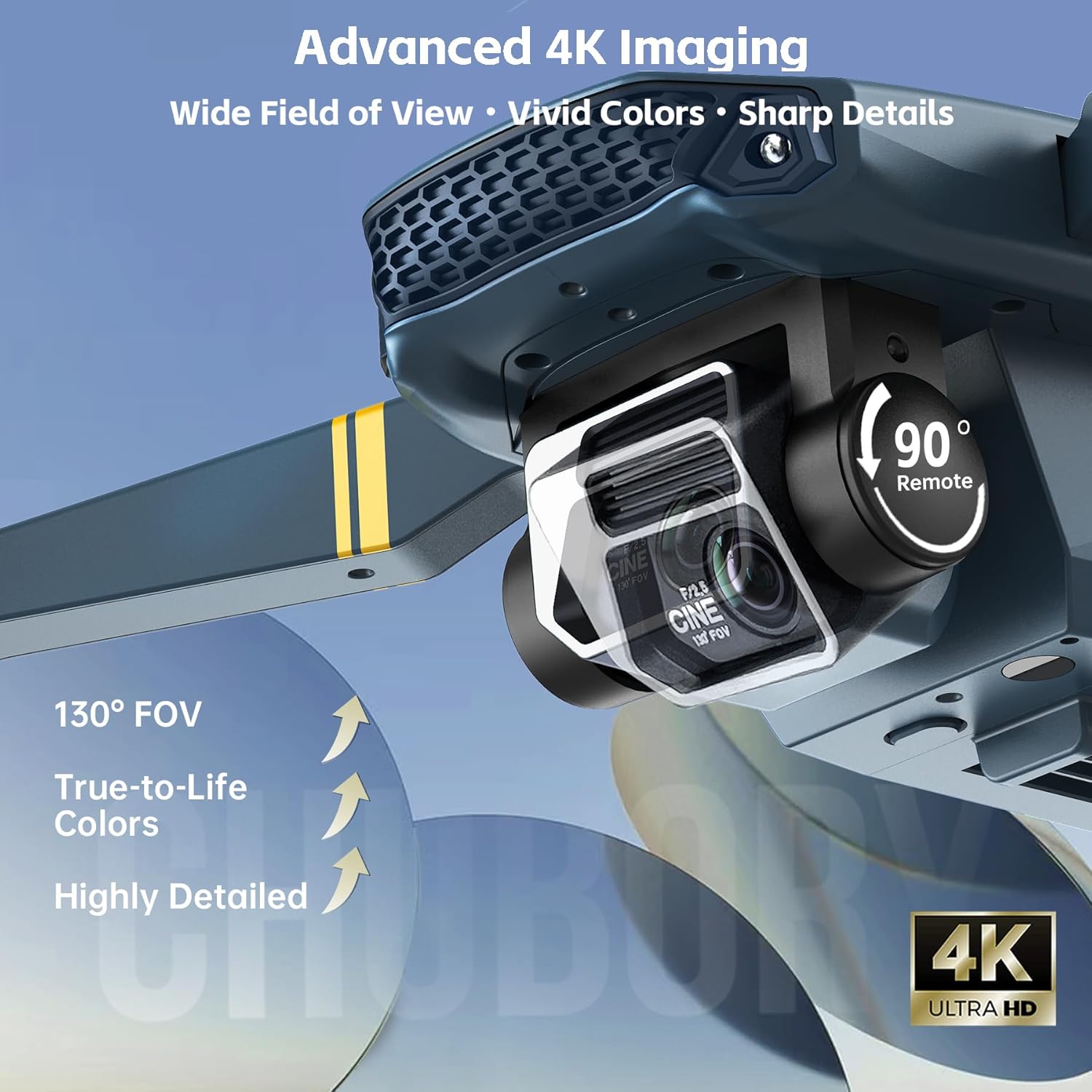 4K Drone with Camera 2650 ft Long Range 84 min Flight Time Super Endurance Foldable Drone with Camera for Beginners, WiFi FPV Quadcopter, Brushless Motor, Auto Hover, Follow Me (3 Batteries) - Image 2