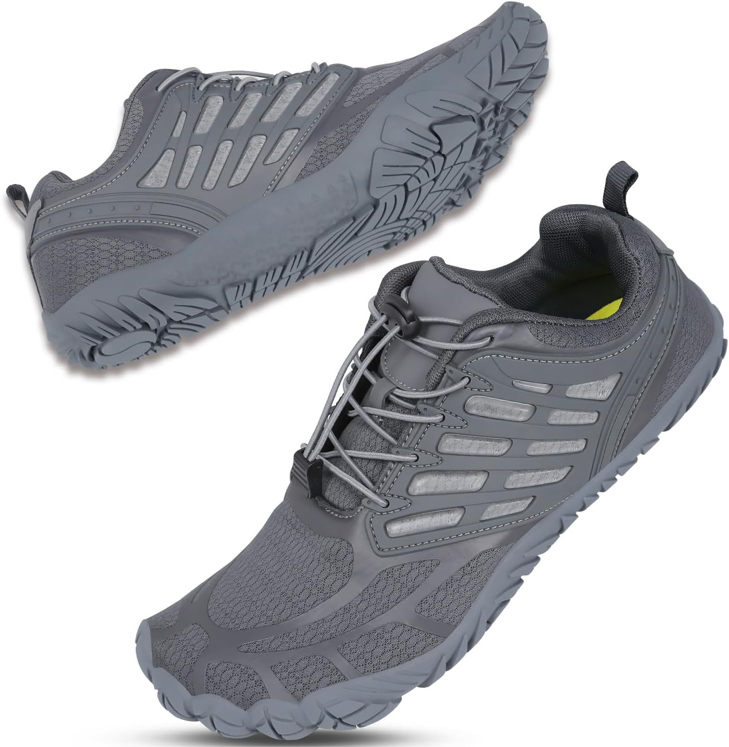 Barefoot Shoes Men Wide Toe Box Zero Drop Minimalist Shoes for Workout Cross-Trainer Walking Hiking Water Weightlifting Grounded Footwear