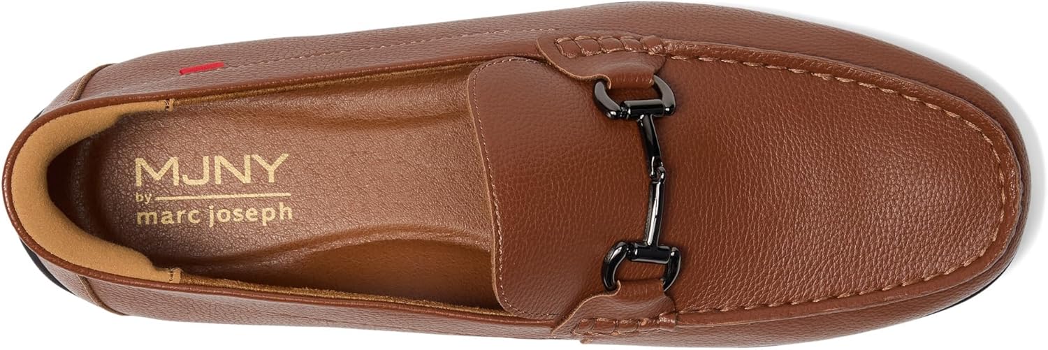 Marc Joseph New York Men's Casual Hands Free Slip on Buckle Loafers - Image 3