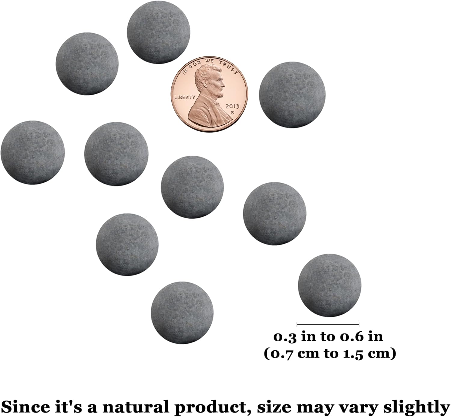 SunGrow Snail and Crayfish Energy Balls, Enhance Color, Calcium-Rich Gray Pearls for Invertebrates, Functional and Beneficial Aquarium Decor, 10-Pieces per Pack - Image 6